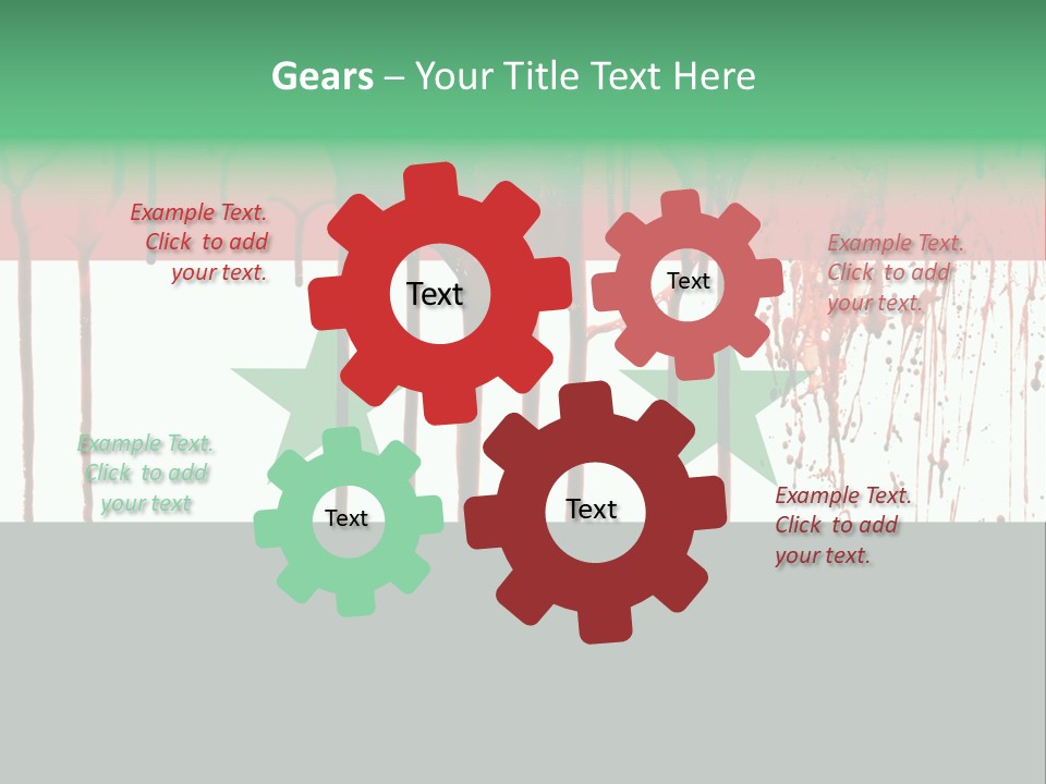 Islamic Warfare Victim PowerPoint Template