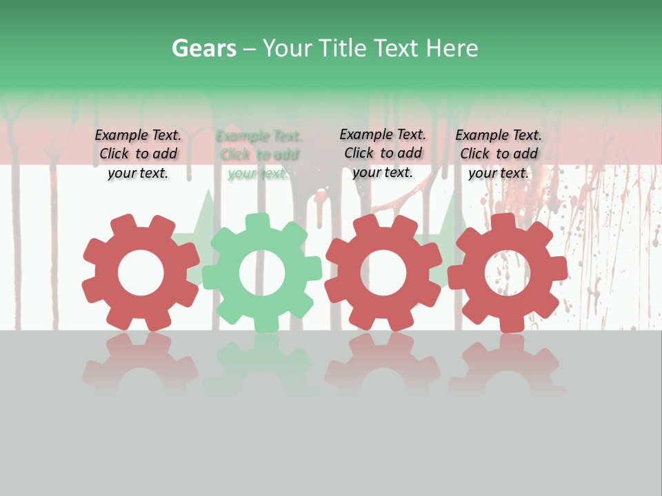 Islamic Warfare Victim PowerPoint Template