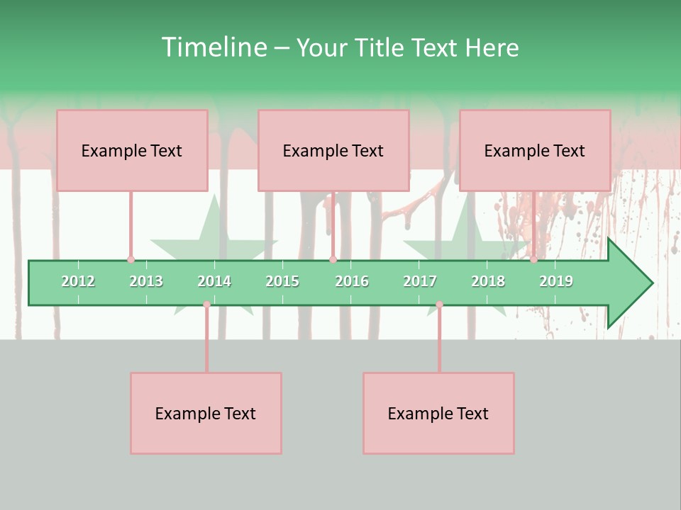 Islamic Warfare Victim PowerPoint Template