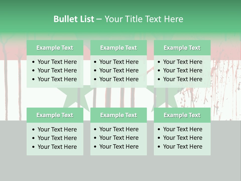 Islamic Warfare Victim PowerPoint Template