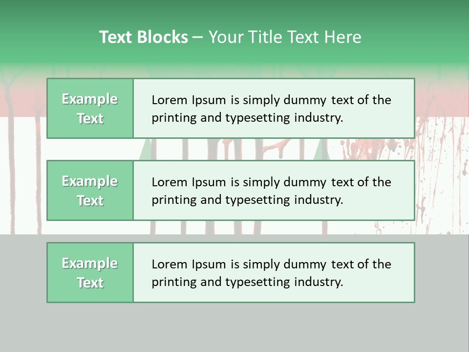 Islamic Warfare Victim PowerPoint Template