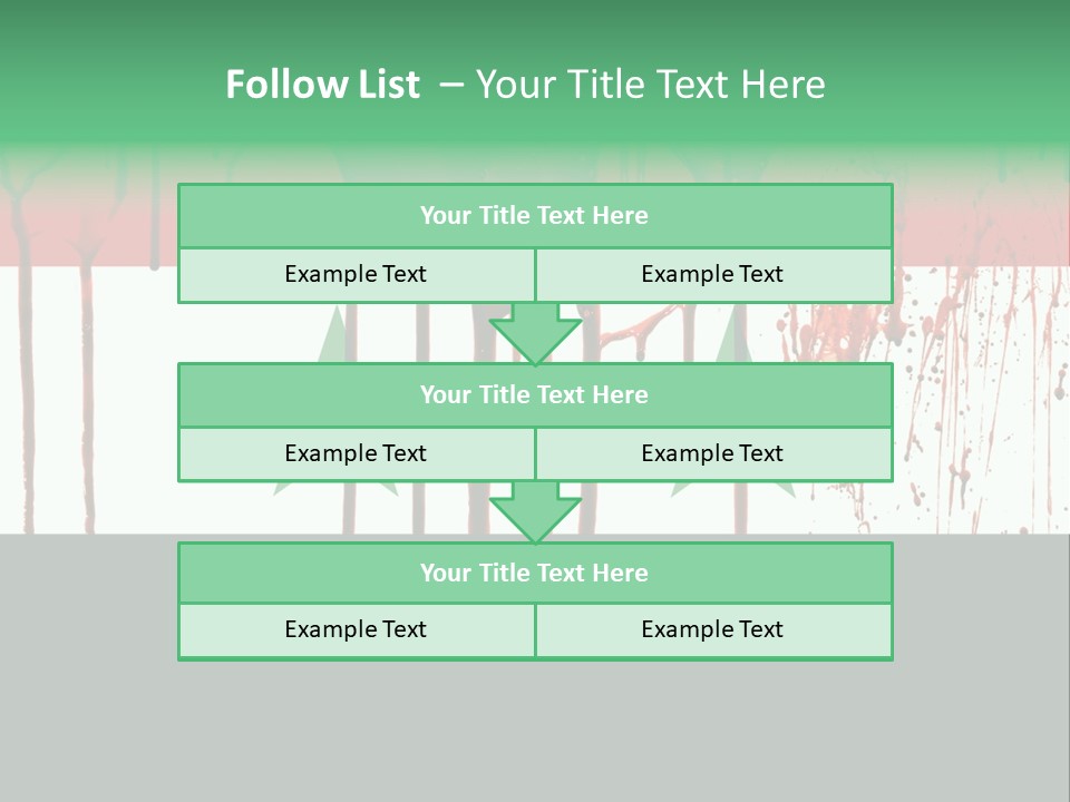 Islamic Warfare Victim PowerPoint Template