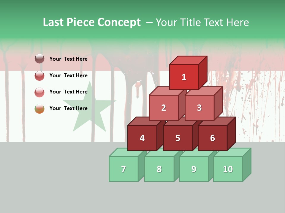 Islamic Warfare Victim PowerPoint Template