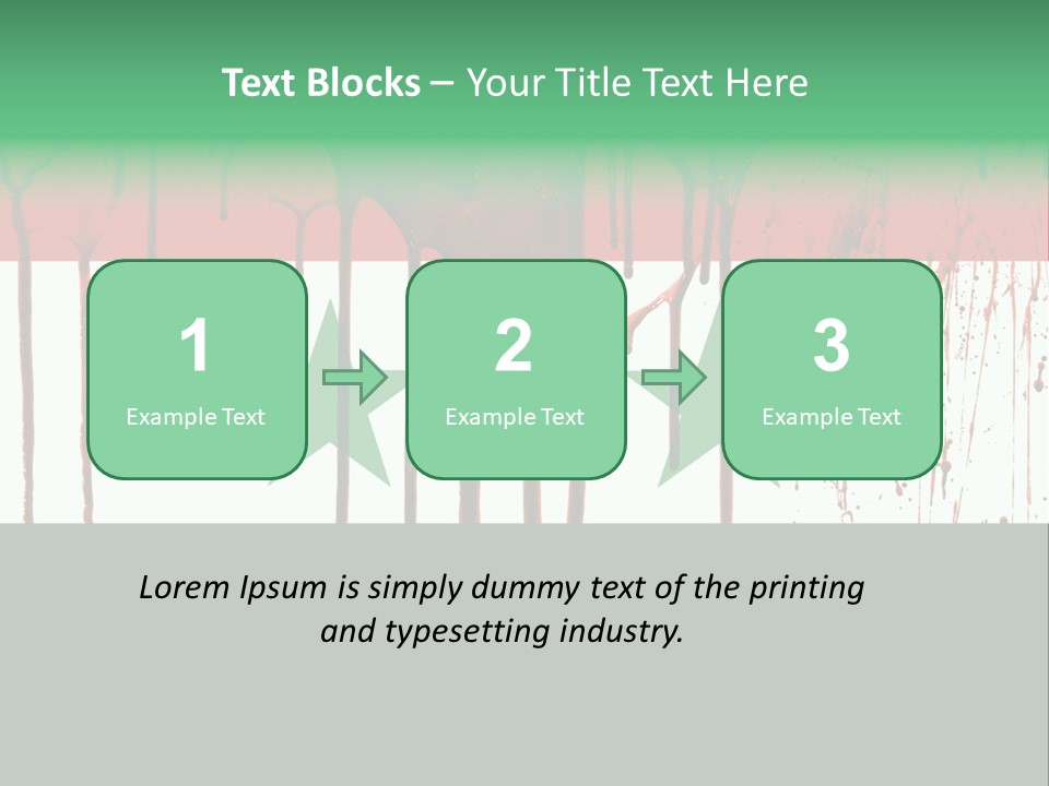 Islamic Warfare Victim PowerPoint Template