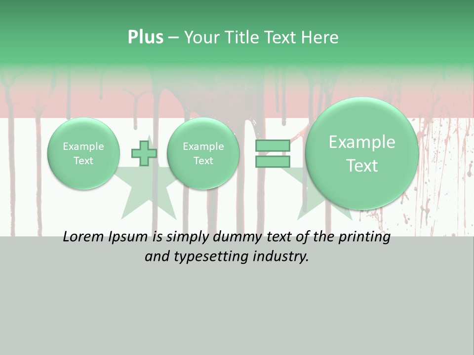 Islamic Warfare Victim PowerPoint Template