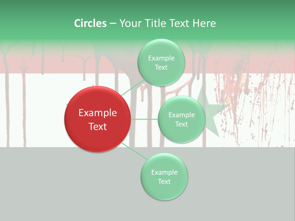 Islamic Warfare Victim PowerPoint Template