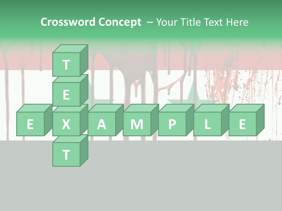 Islamic Warfare Victim PowerPoint Template