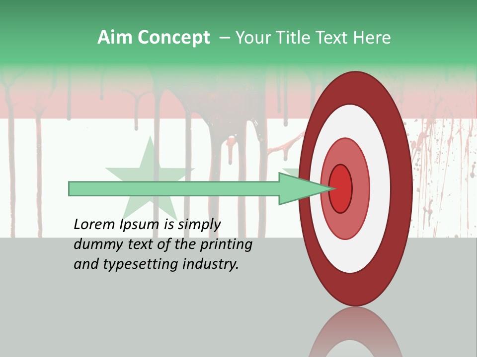 Islamic Warfare Victim PowerPoint Template