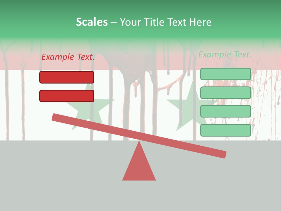 Islamic Warfare Victim PowerPoint Template
