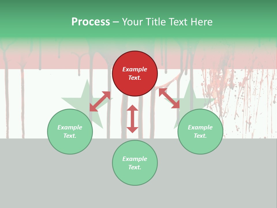 Islamic Warfare Victim PowerPoint Template