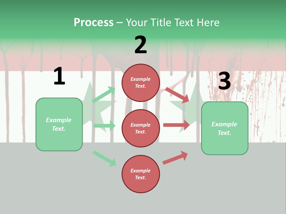 Islamic Warfare Victim PowerPoint Template