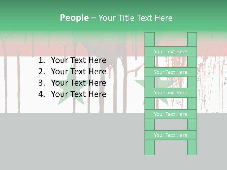 Islamic Warfare Victim PowerPoint Template
