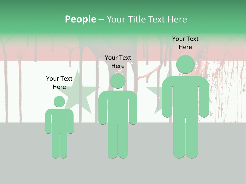Islamic Warfare Victim PowerPoint Template
