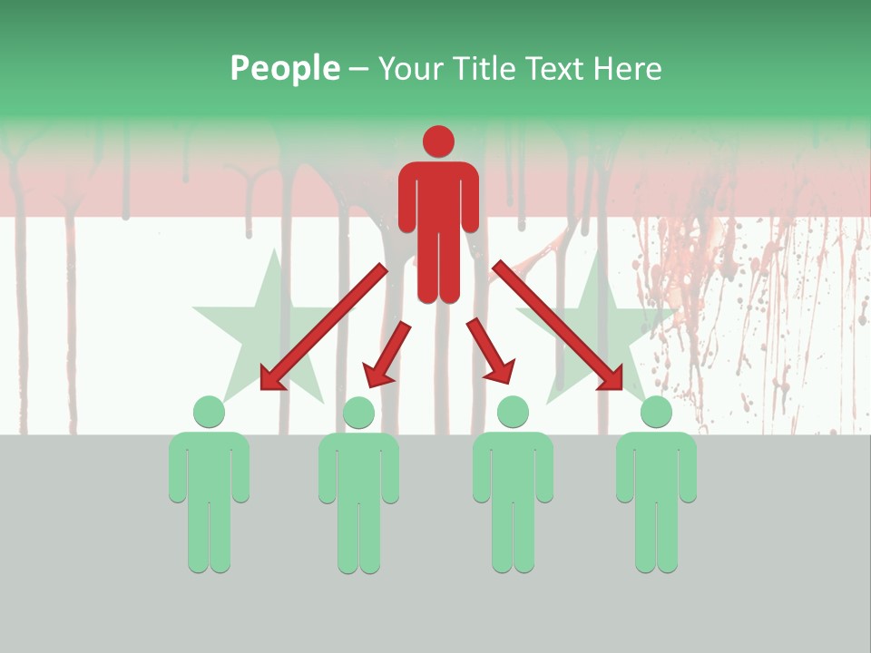 Islamic Warfare Victim PowerPoint Template