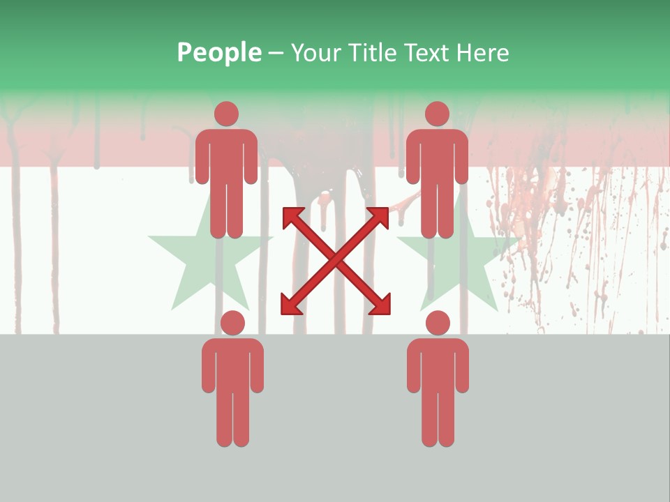 Islamic Warfare Victim PowerPoint Template