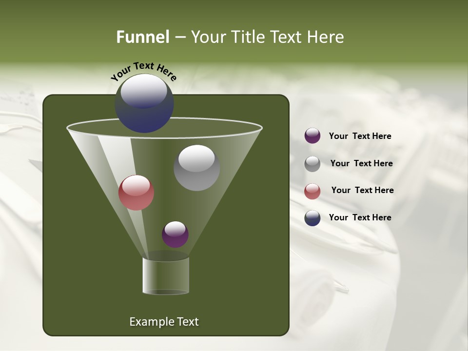 Dinner Reception Table PowerPoint Template