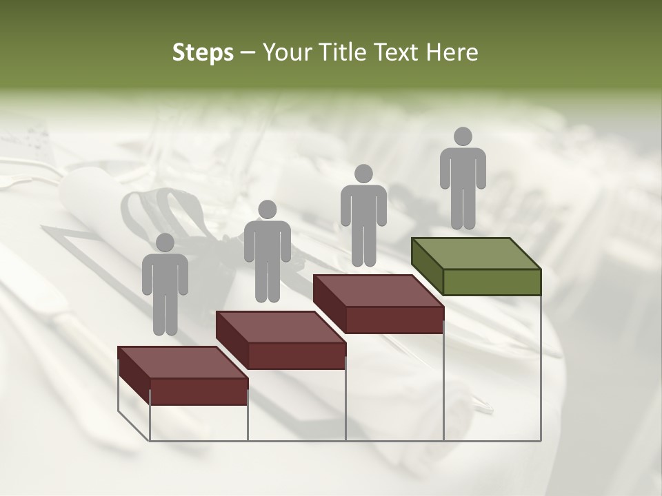 Dinner Reception Table PowerPoint Template