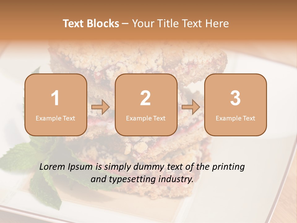 Dough Summer Eating PowerPoint Template