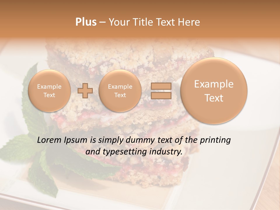Dough Summer Eating PowerPoint Template