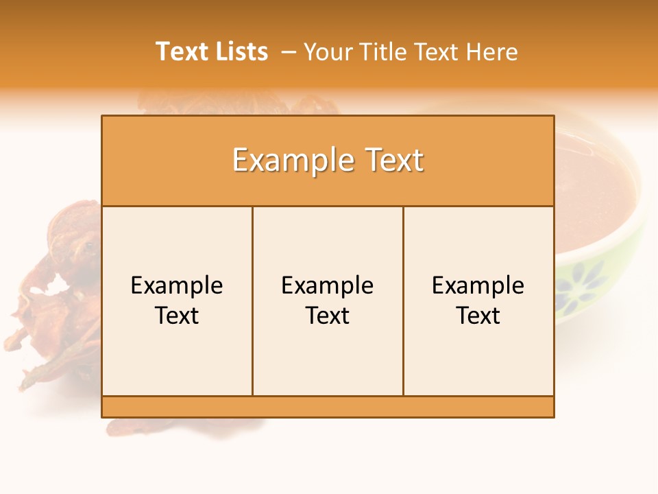Organic Fruit Raw PowerPoint Template