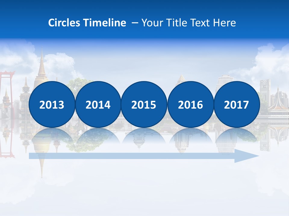 Bangkok Suitcase Authentic PowerPoint Template