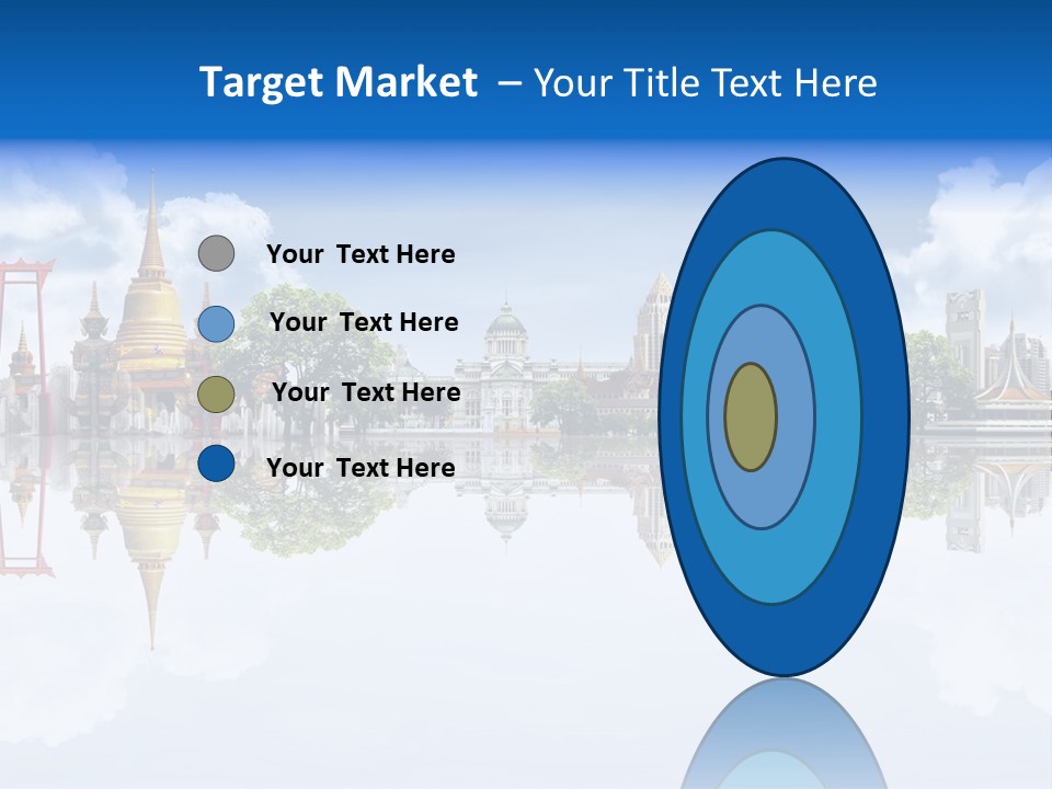 Bangkok Suitcase Authentic PowerPoint Template