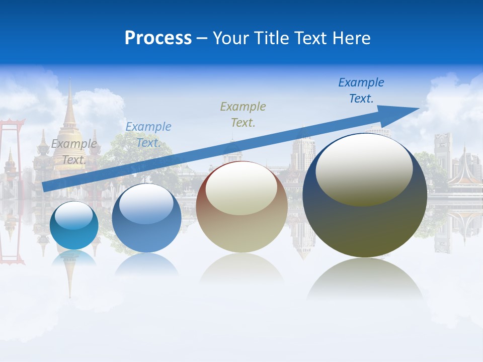 Bangkok Suitcase Authentic PowerPoint Template