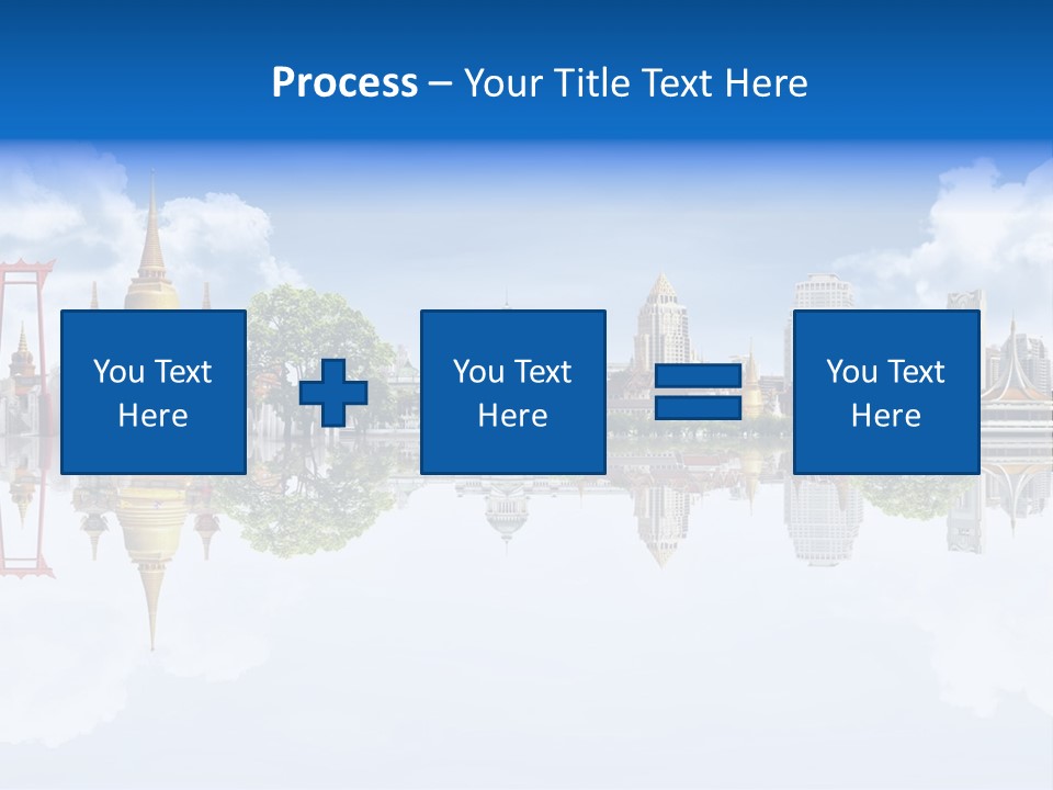 Bangkok Suitcase Authentic PowerPoint Template