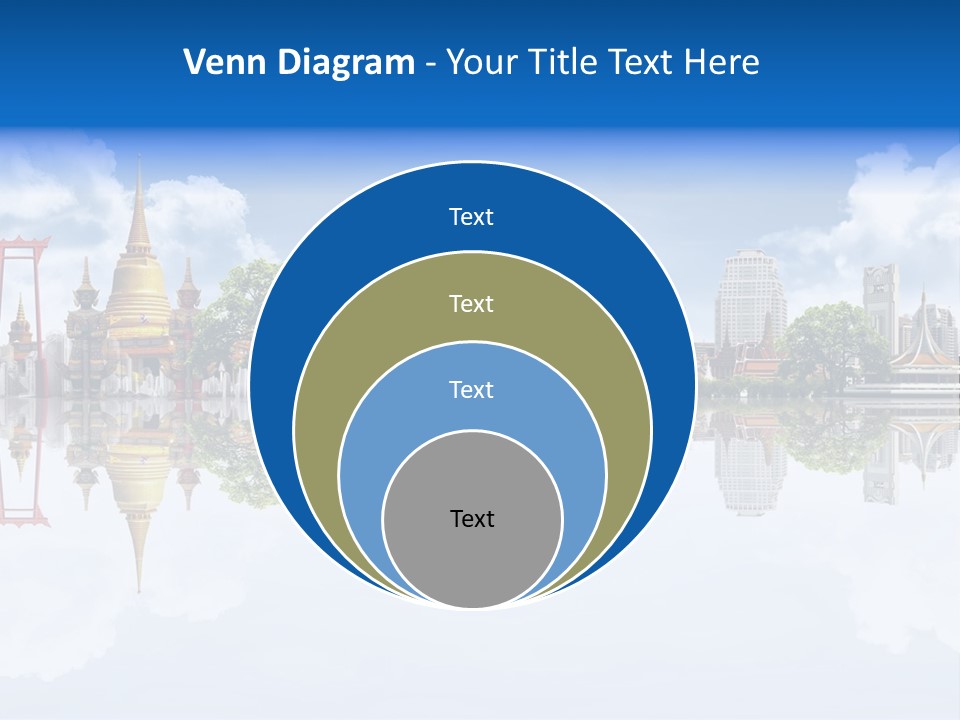 Bangkok Suitcase Authentic PowerPoint Template