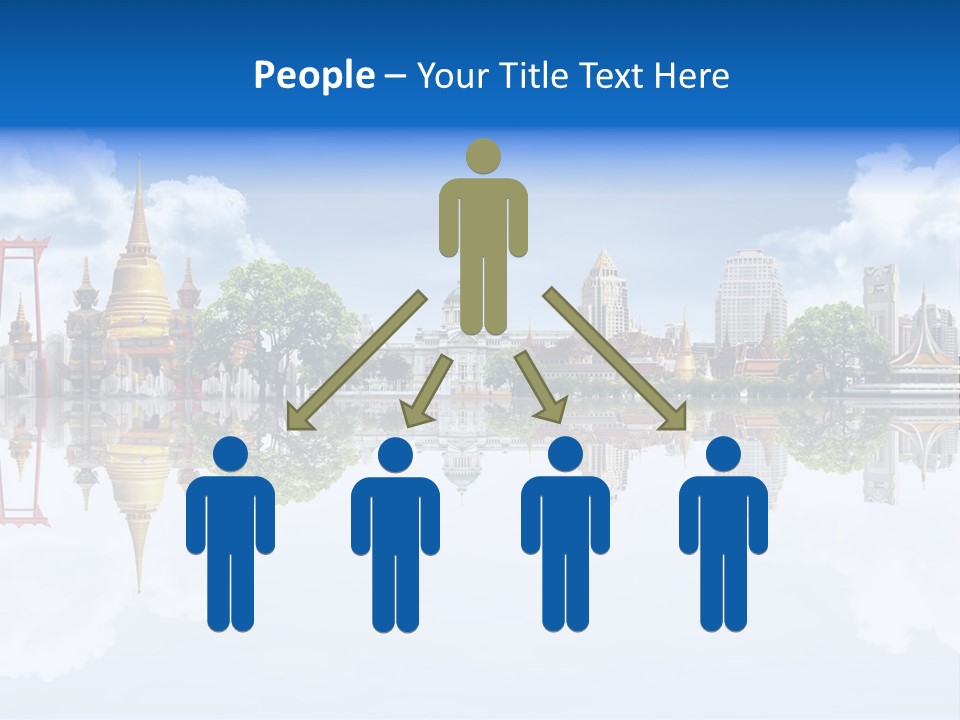 Bangkok Suitcase Authentic PowerPoint Template