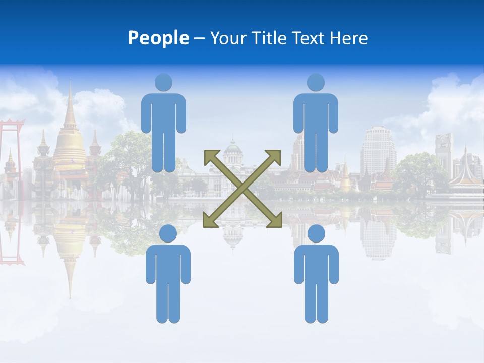 Bangkok Suitcase Authentic PowerPoint Template