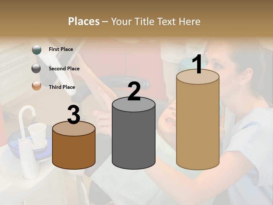 Stomatology Indoors Doctor PowerPoint Template