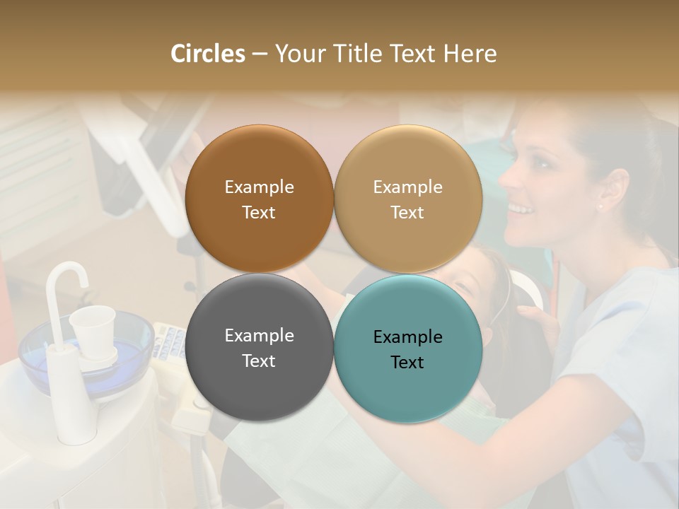 Stomatology Indoors Doctor PowerPoint Template