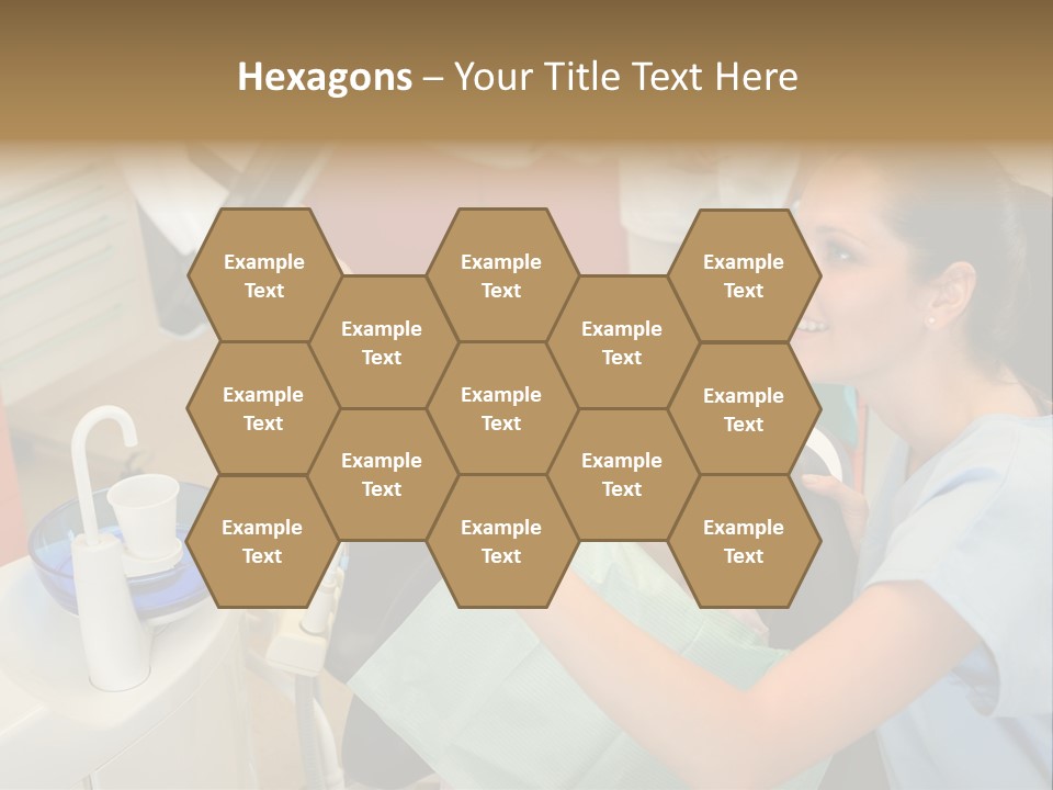 Stomatology Indoors Doctor PowerPoint Template
