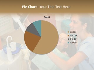 Stomatology Indoors Doctor PowerPoint Template