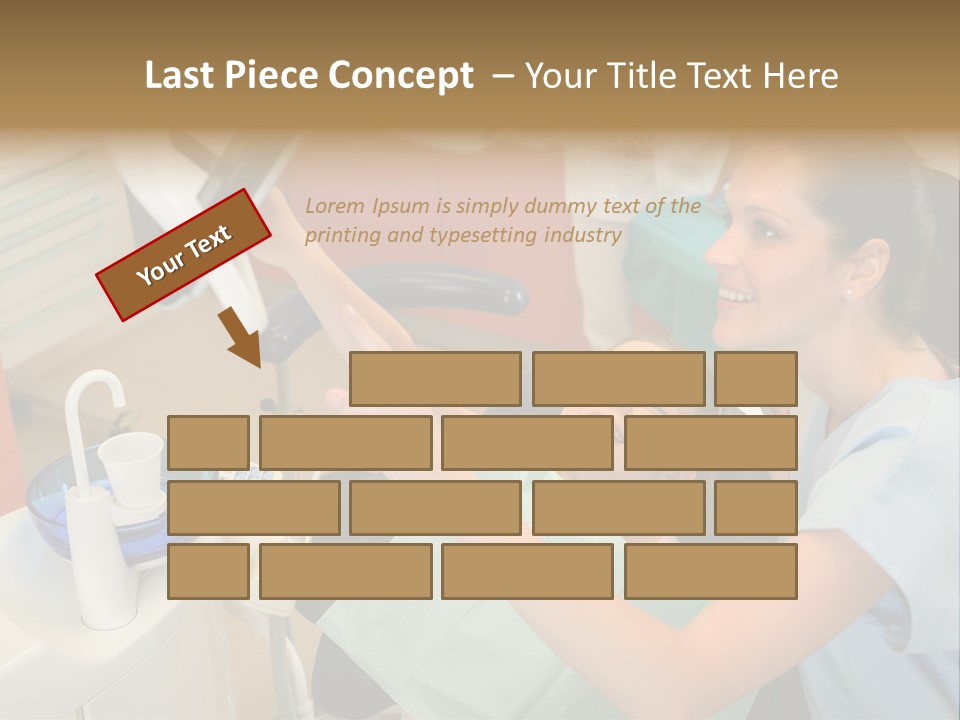 Stomatology Indoors Doctor PowerPoint Template