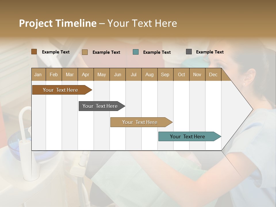 Stomatology Indoors Doctor PowerPoint Template