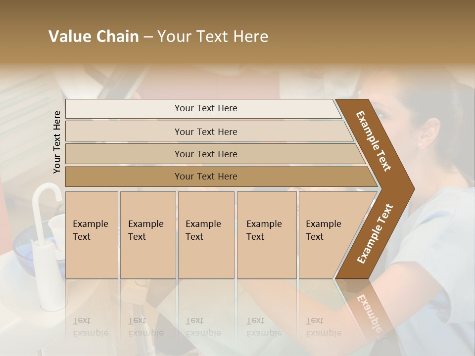Stomatology Indoors Doctor PowerPoint Template