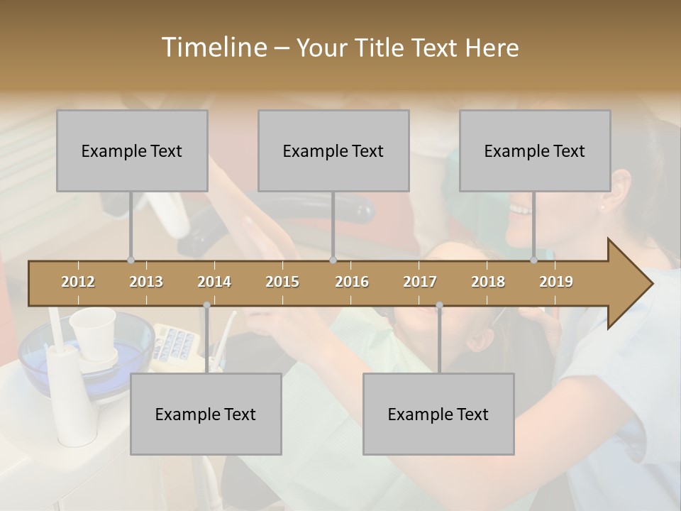 Stomatology Indoors Doctor PowerPoint Template