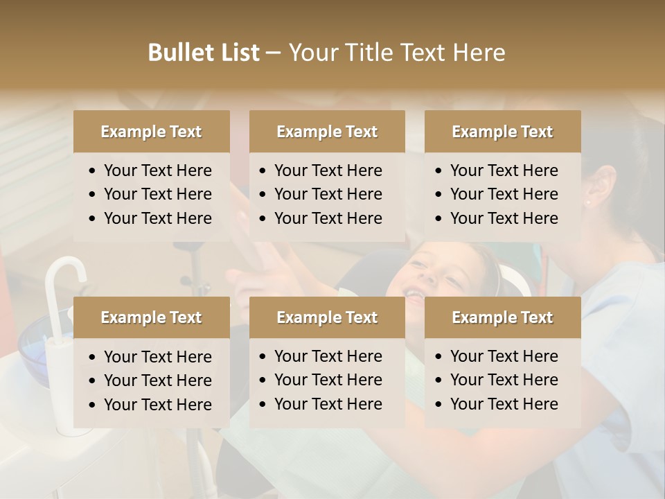 Stomatology Indoors Doctor PowerPoint Template