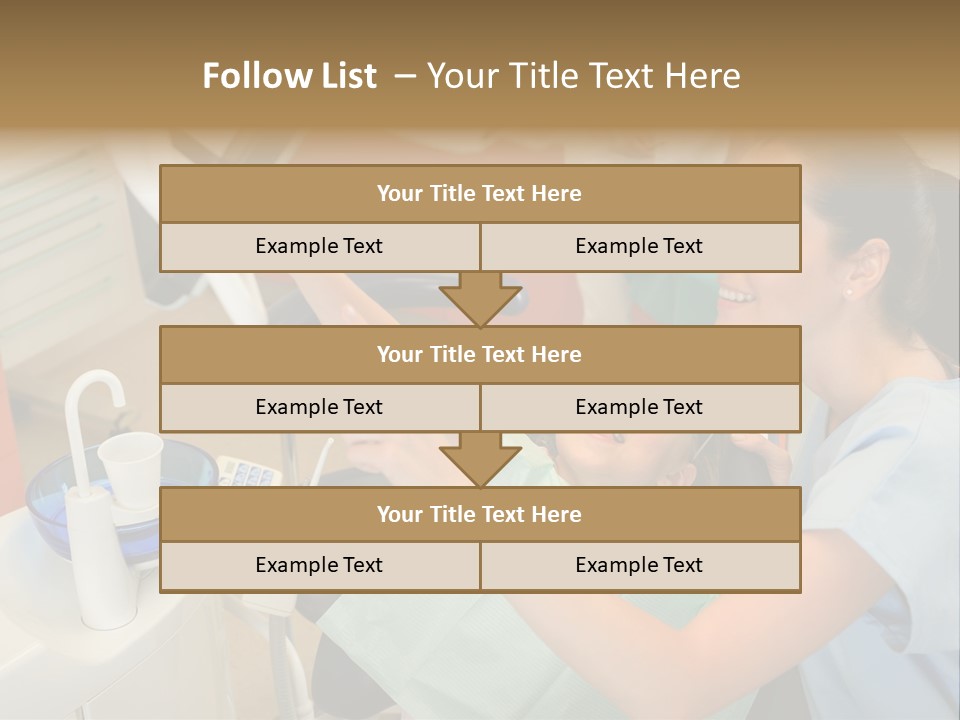Stomatology Indoors Doctor PowerPoint Template