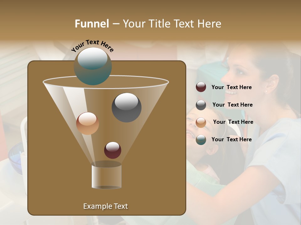 Stomatology Indoors Doctor PowerPoint Template
