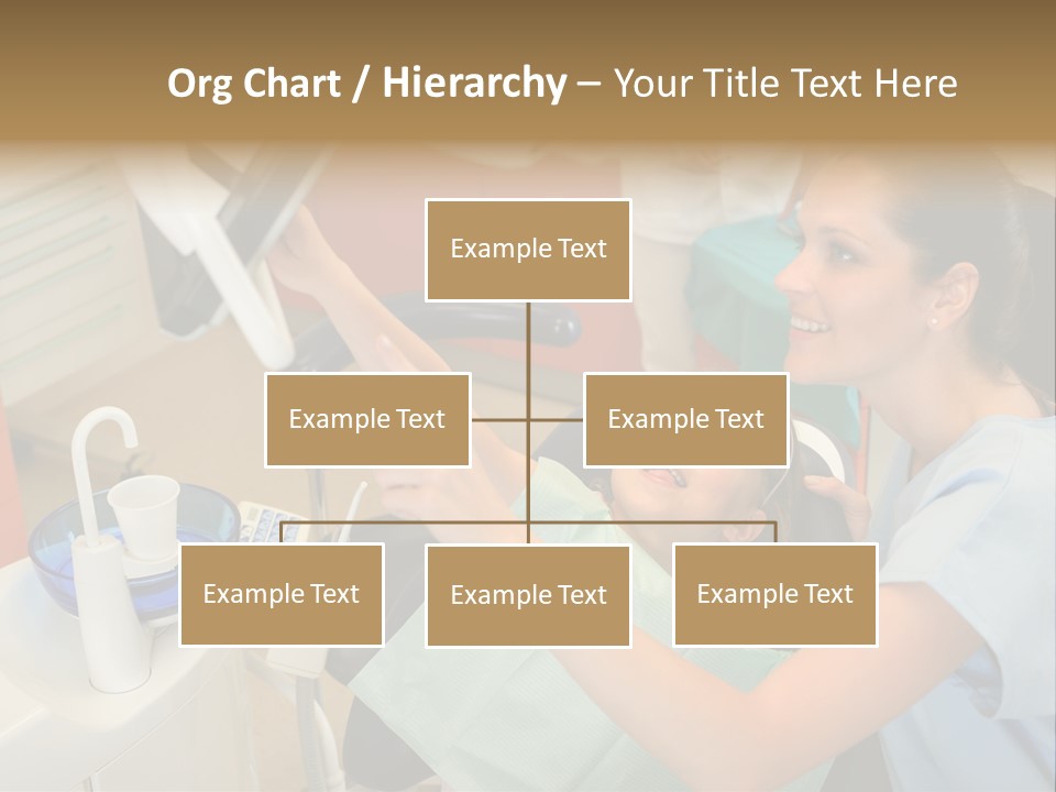 Stomatology Indoors Doctor PowerPoint Template