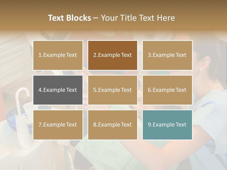 Stomatology Indoors Doctor PowerPoint Template