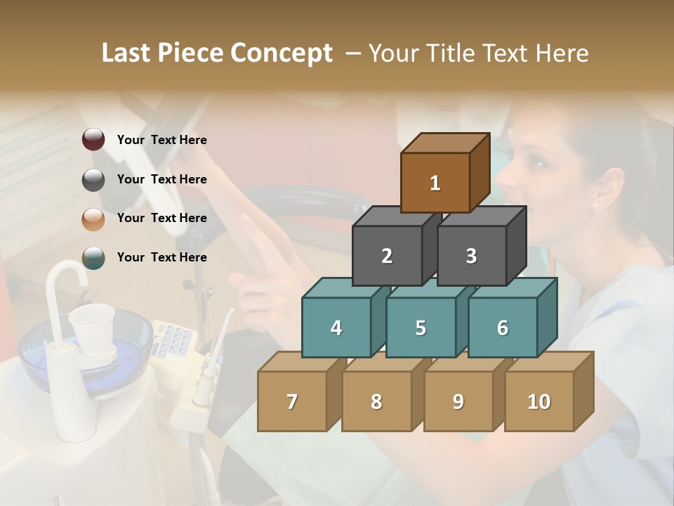 Stomatology Indoors Doctor PowerPoint Template