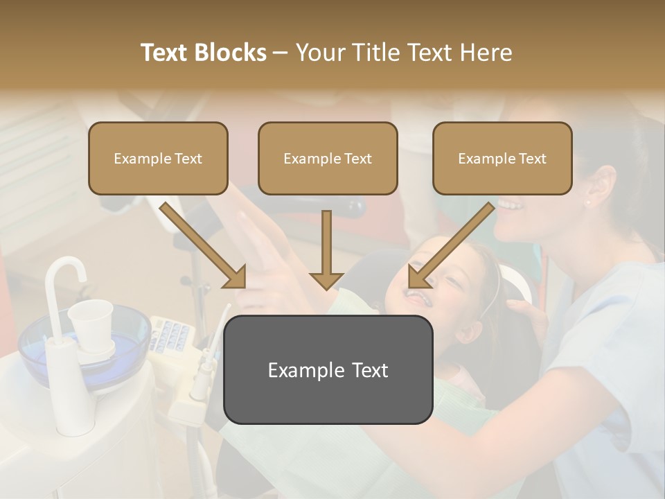 Stomatology Indoors Doctor PowerPoint Template