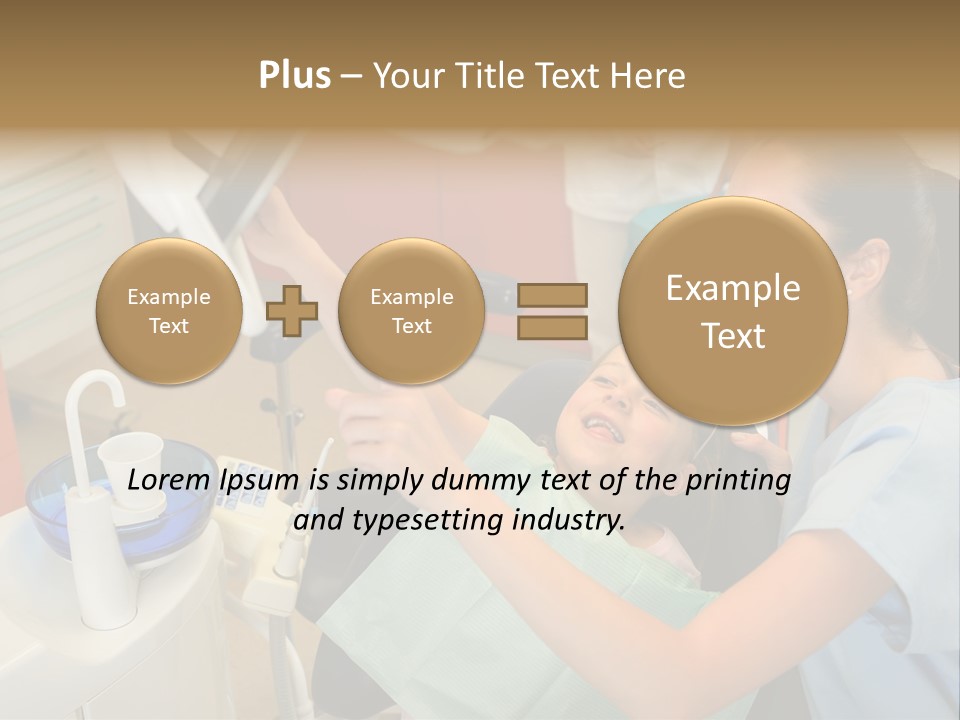 Stomatology Indoors Doctor PowerPoint Template