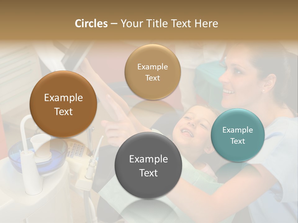 Stomatology Indoors Doctor PowerPoint Template