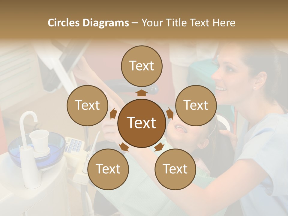 Stomatology Indoors Doctor PowerPoint Template