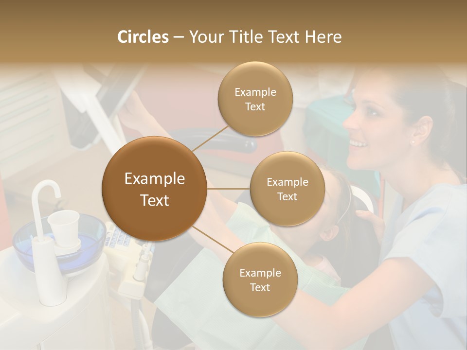 Stomatology Indoors Doctor PowerPoint Template